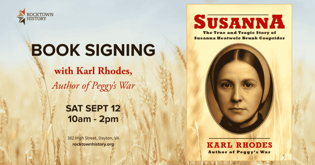 “Susanna” Book Signing