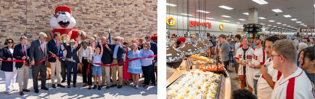 Buc-ee's Rockingham grand opening drew a crowd from ribbon-cutting dignitaries to curious locals to proud brand supporters.