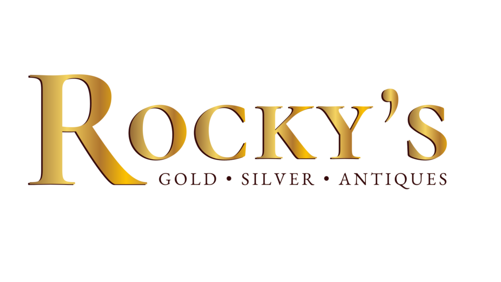 Rocky's Gold, Silver, and Antiques logo