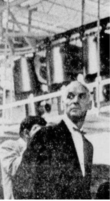 Space Conditioning President William Burgess tours the new plant in Harrisonburg, 1863.